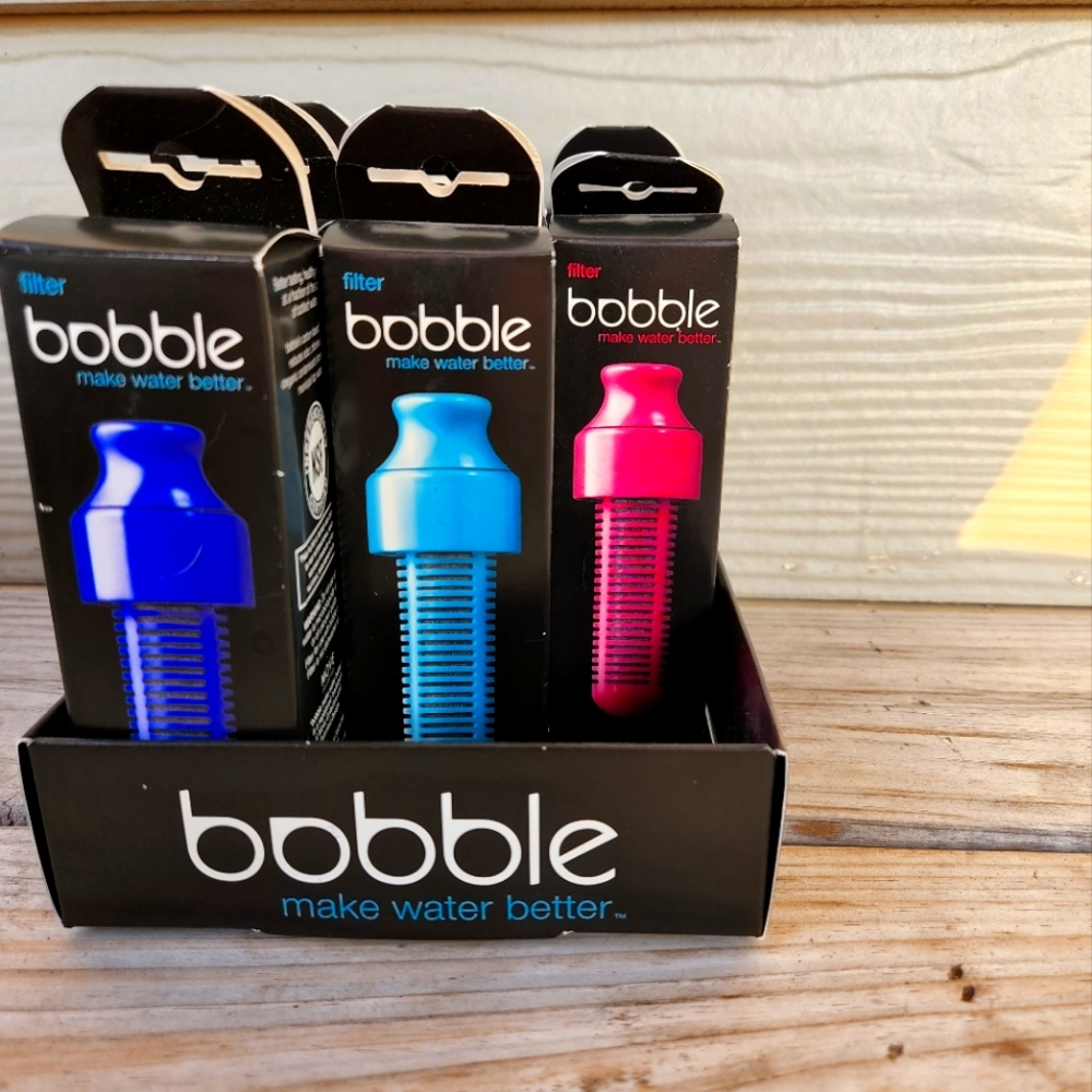Bobble water filter